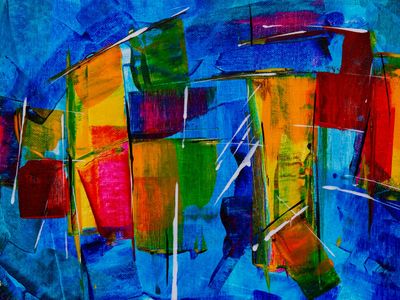 Abstract composition representing visual harmony.